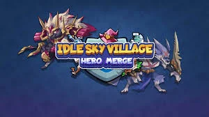 idle sky village hero merge