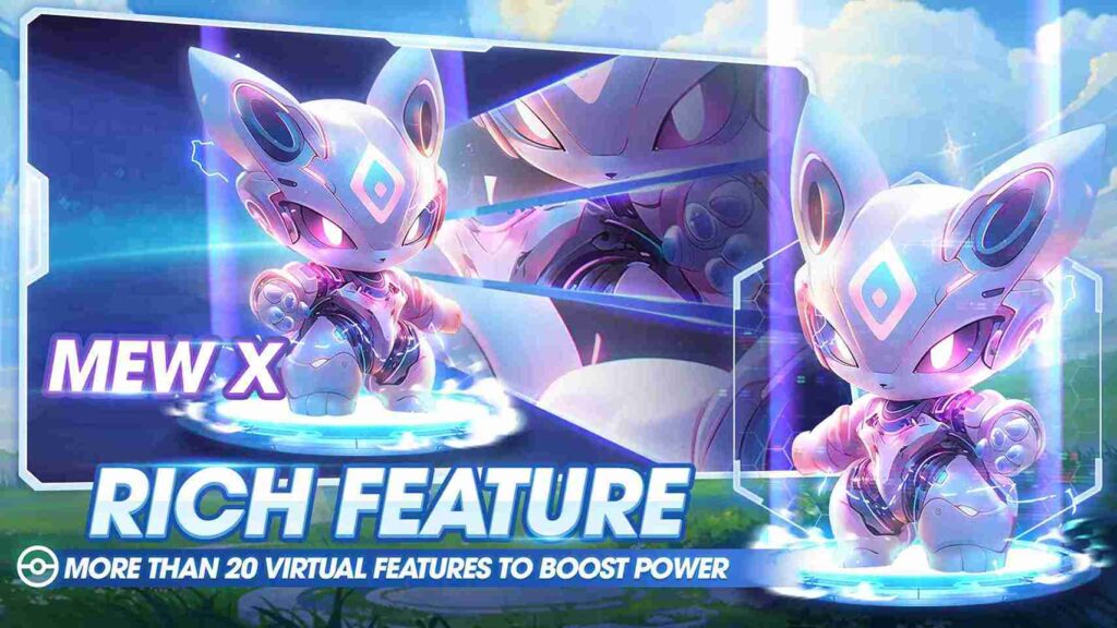 Pocket Arena Next Gen Codes MEW X Rich feature