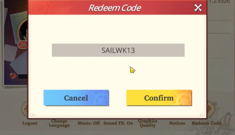 Pledge of Partners: Departure Codes